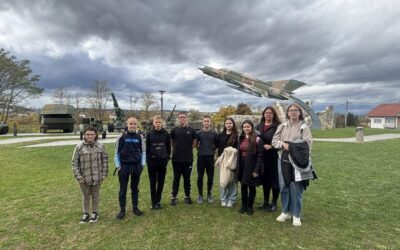 A nyolcadikos tanulók látogatása Károlyvárosba/ Posjet učenika osmih razreda Karlovcu