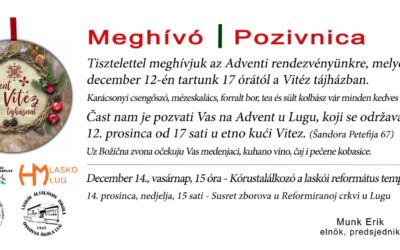 Meghívó / Pozivnica